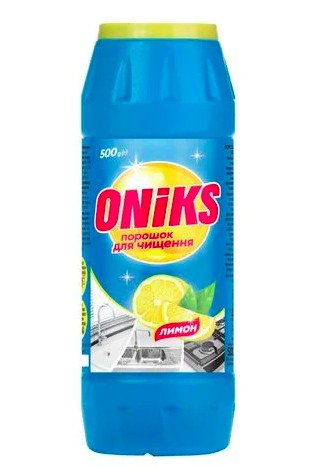 Oniks засіб чистячий порошковий 500г лимон